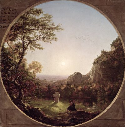 The Solitary Cross by Thomas Cole